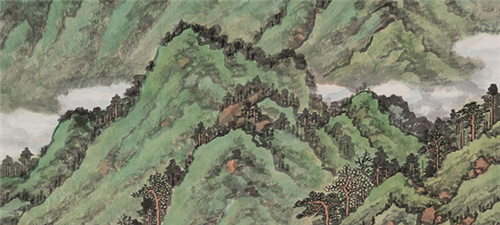 崔晓东《绿水青山就是金山银山》作品赏析843